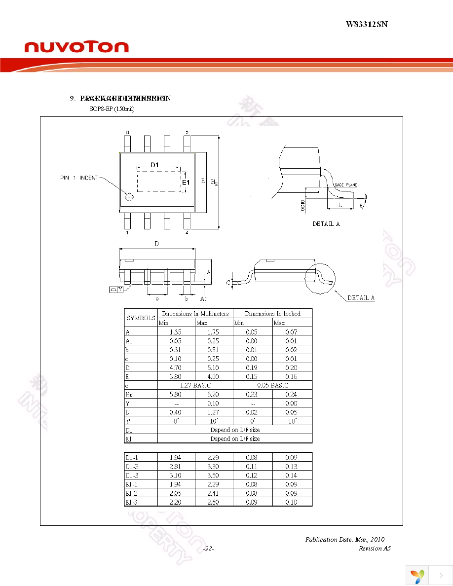 W83312SN TR Page 26